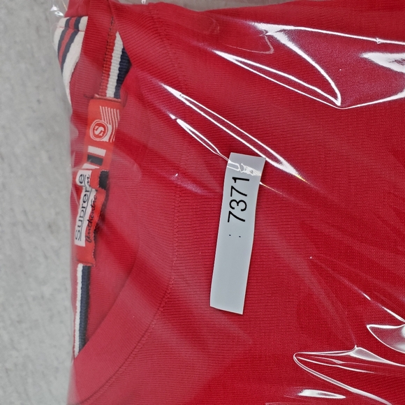 Supreme Sweatshirt Men's Small Red Lightweight Center Logo - Picture 12 of 12